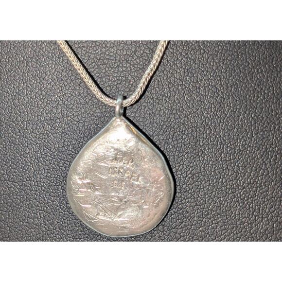 Vtg Silpada Didae 925 Sterling Made in Israel Initial 'J' Pendant 18" Necklace - Picture 3 of 12